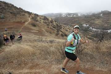 La Artenara Trail se disputó este sábado/Carlos Díaz Recio.